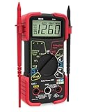 INNOVA 3320 Auto-Ranging Digital Multimeter, Red & Black