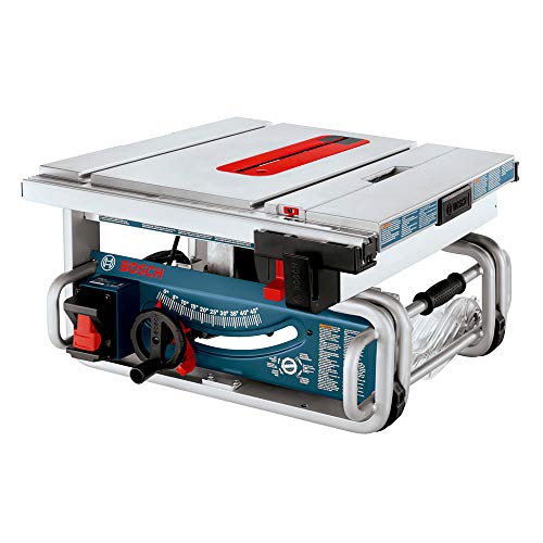 Bosch 10-Inch Portable Jobsite Table Saw GTS1031 with One-Handed Carry Handle