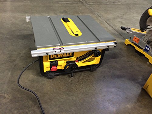 DEWALT 10-Inch Portable Table Saw with Stand (DWE7480XA)