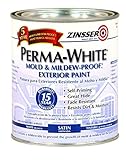 Rust-Oleum 3104 Zinsser 1-Qt. PermaWhite Exterior Satin